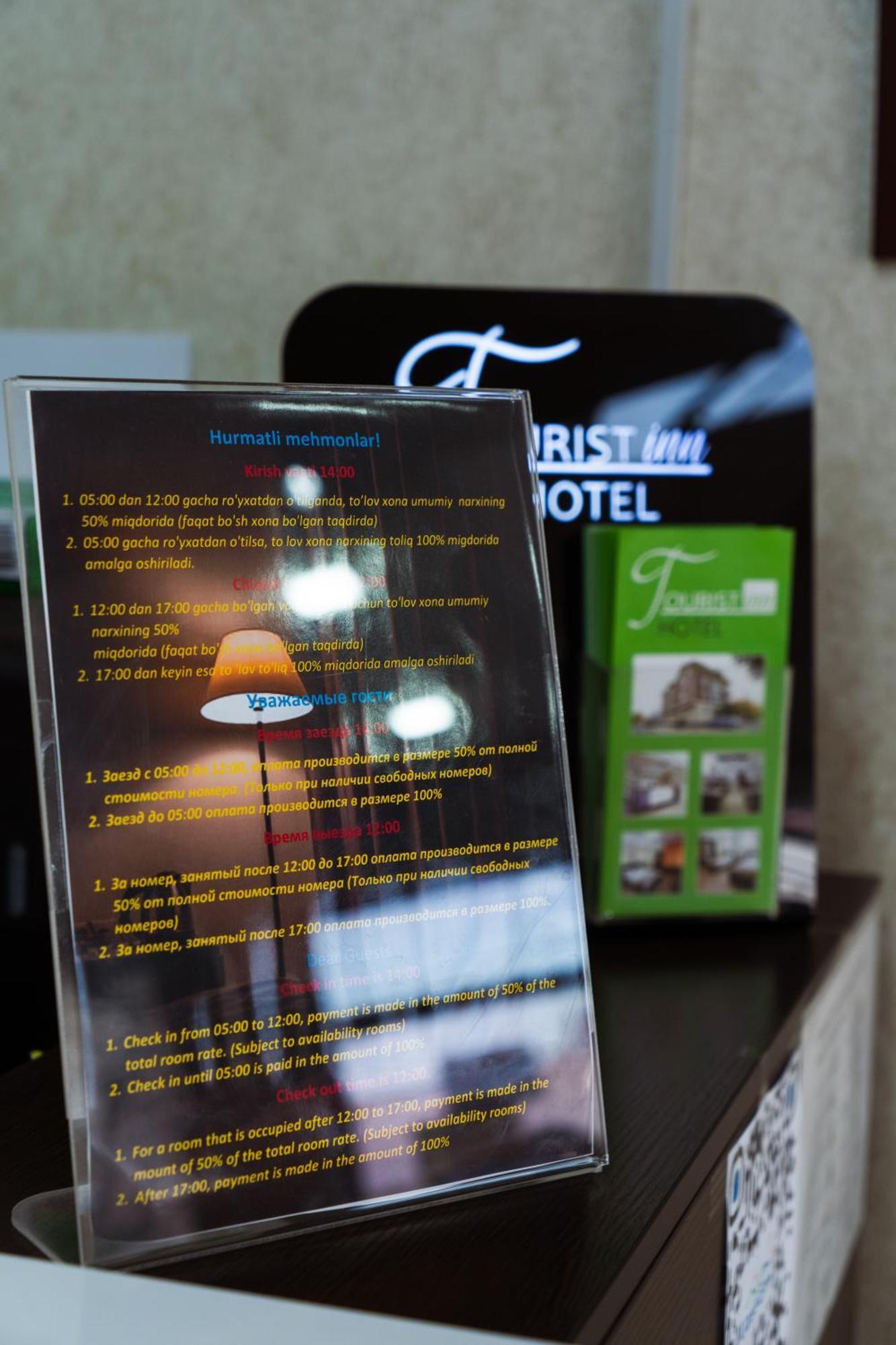 Tourist Inn Hotel Tasjkent Exteriör bild